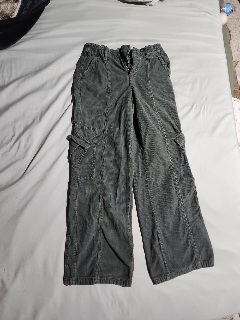 Casual Women's Cargo Pants in Olive Green